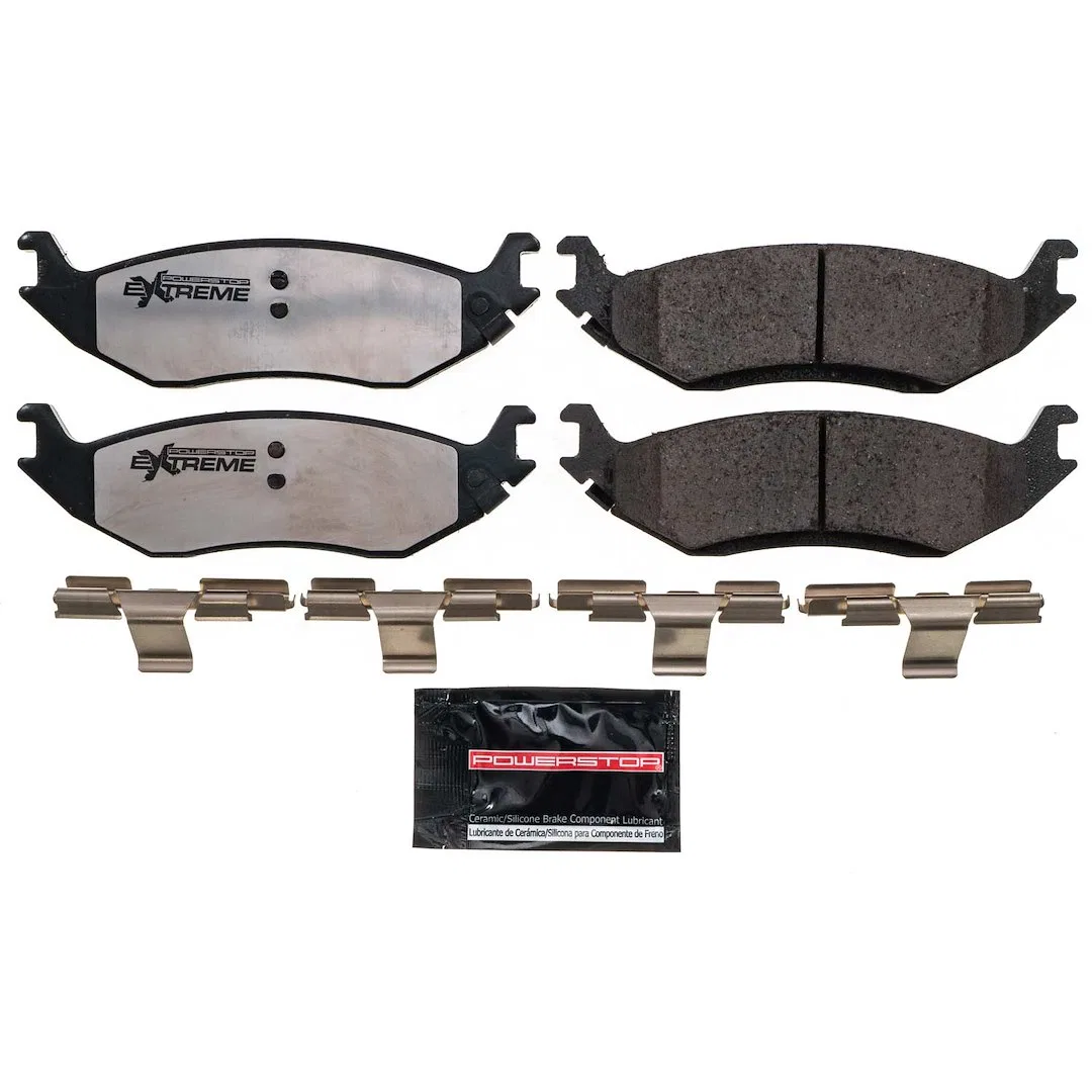 Z36-898 – POWERSTOP Brake Pad, FMSI Number D898 Carbon Fiber Ceramic Set Of 4